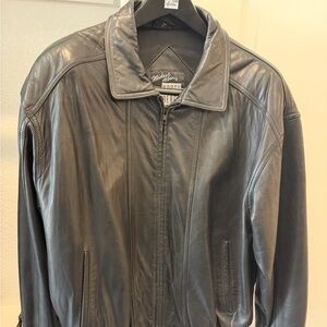 North Beach Leather bomber jacket